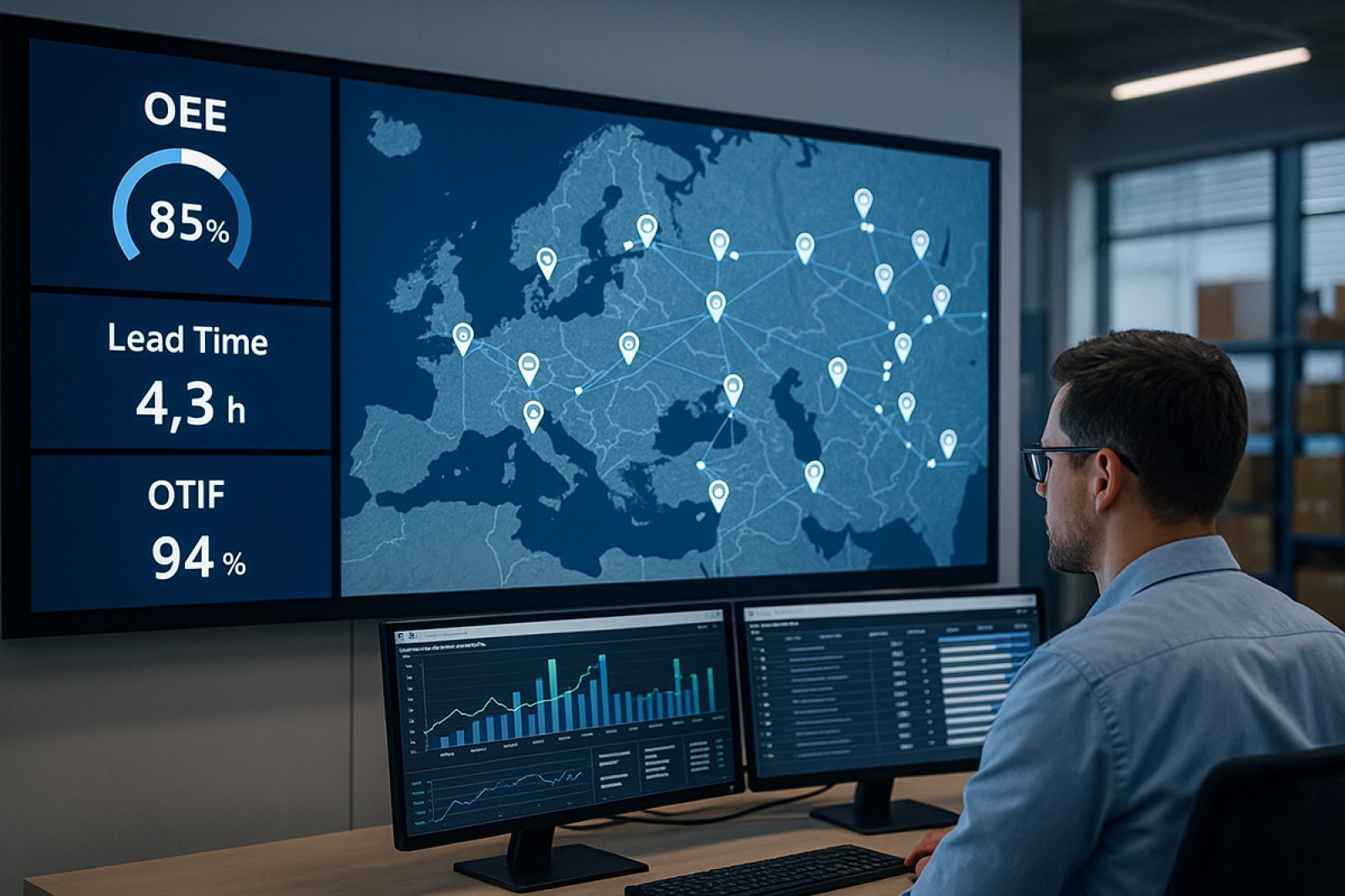 Edge AI per manufacturing & logistica