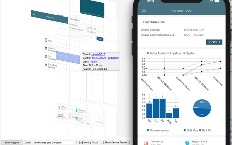 Sviluppo app mobile per il monitoraggio