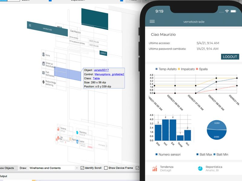 Sviluppo app mobile per il monitoraggio